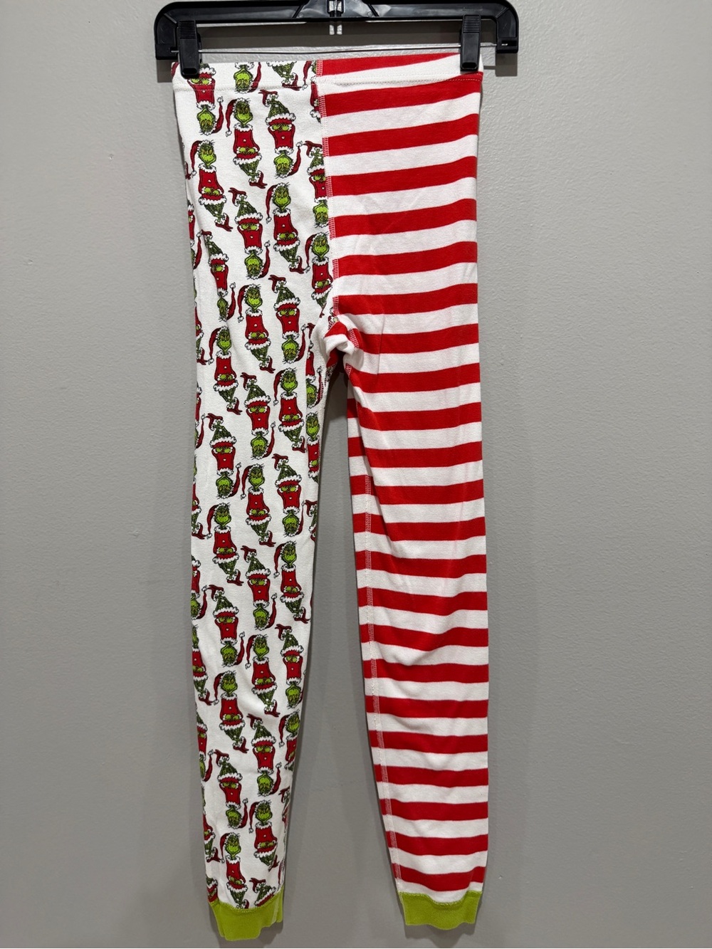 Hannah Anderson size 12 Kids 100% Organic Cotton Geinch Holiday Pajama Pants